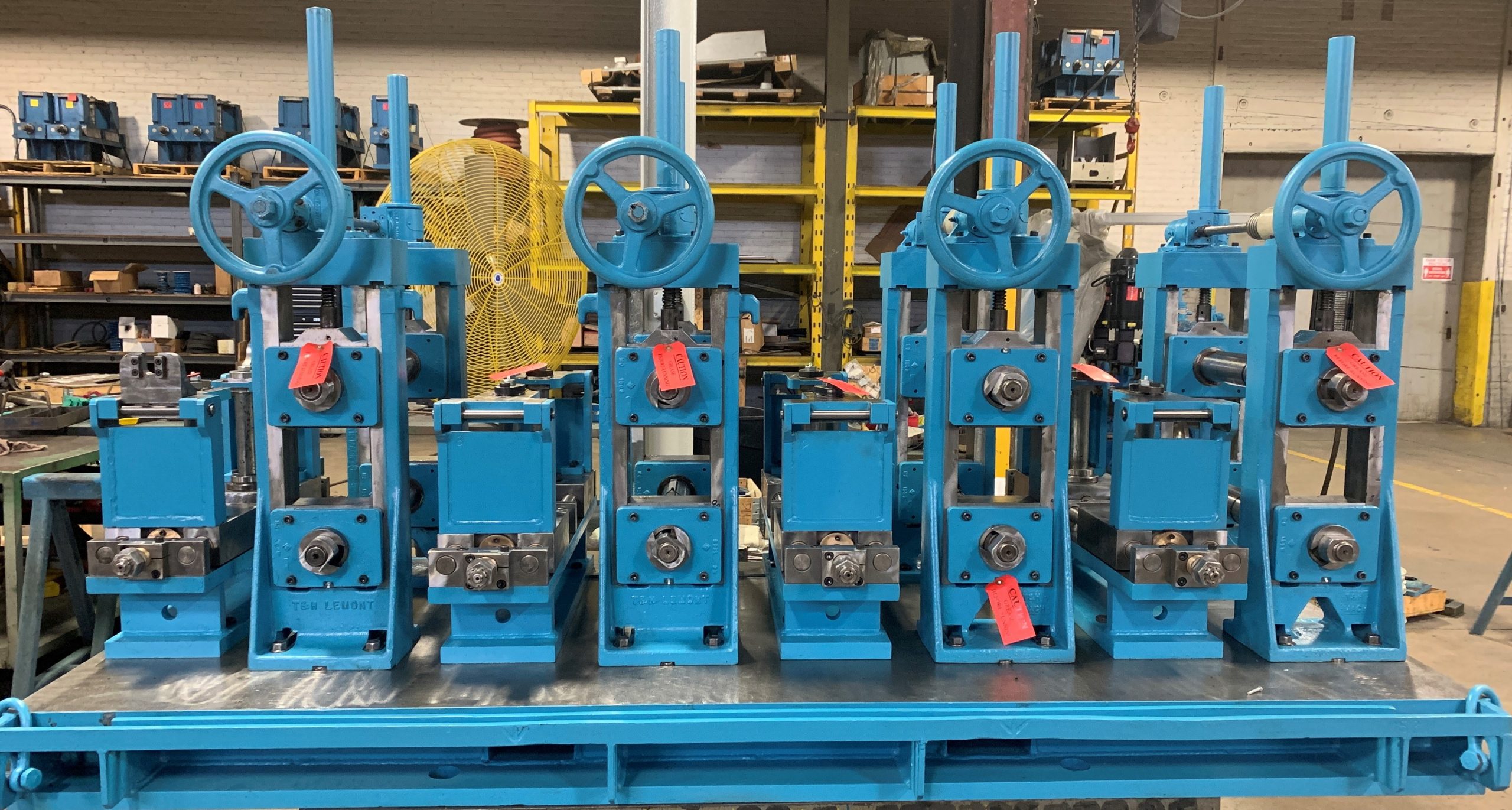 Mill Raft T&H Lemont Ships Another Rebuild Tube Mill Raft System - T&H Lemont